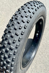 204 City Cross knobby Tire 20 x 4, schwarzer Fatbike-Reifen