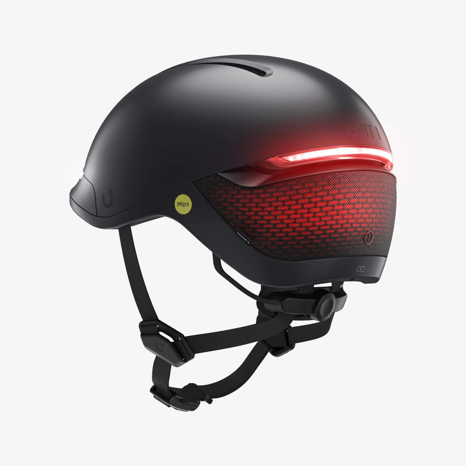 Casco de bicicleta inteligente "Faro" de Unit1 - Negro