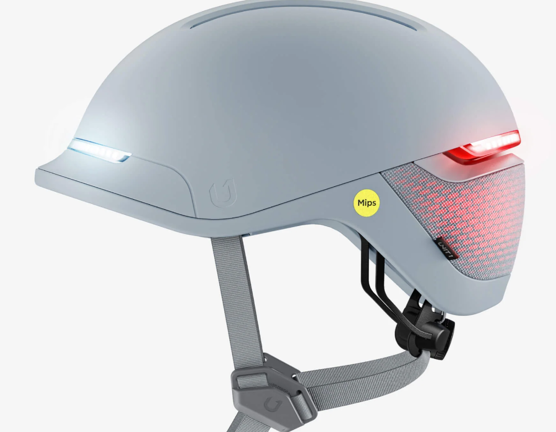 "Faro" Smart-Fahrradhelm von Unit1 - Grau