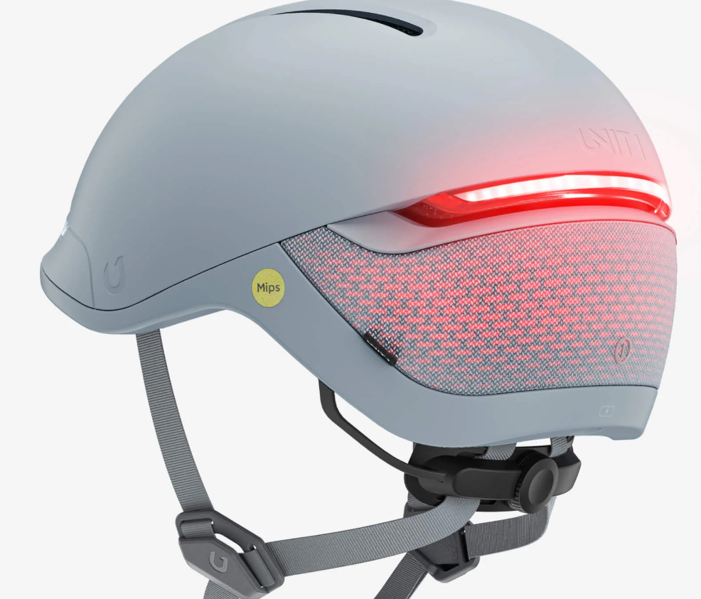 "Faro" Smart Bicycle Helmet by Unit1 - Grey