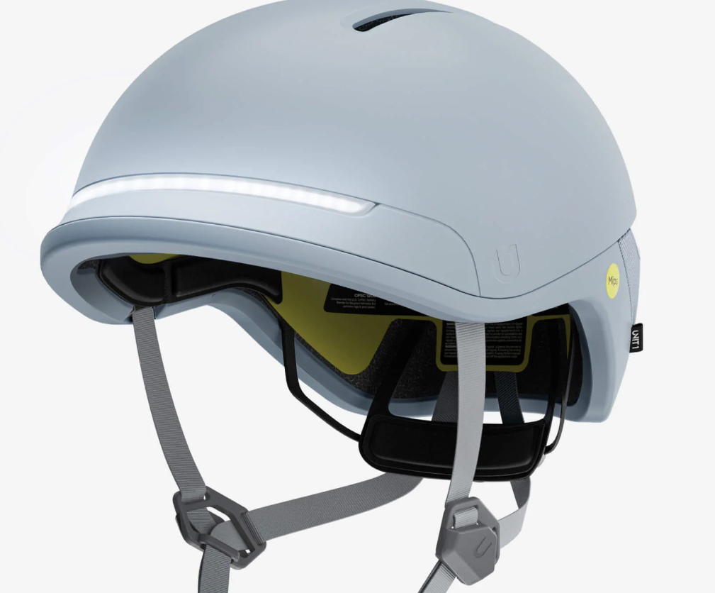 Casque de vélo intelligent "Faro" de Unit1 - Gris