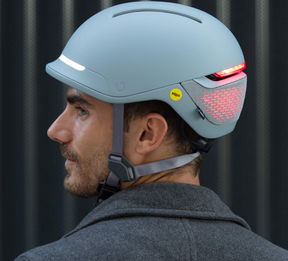 "Faro" Smart-Fahrradhelm von Unit1 - Grau