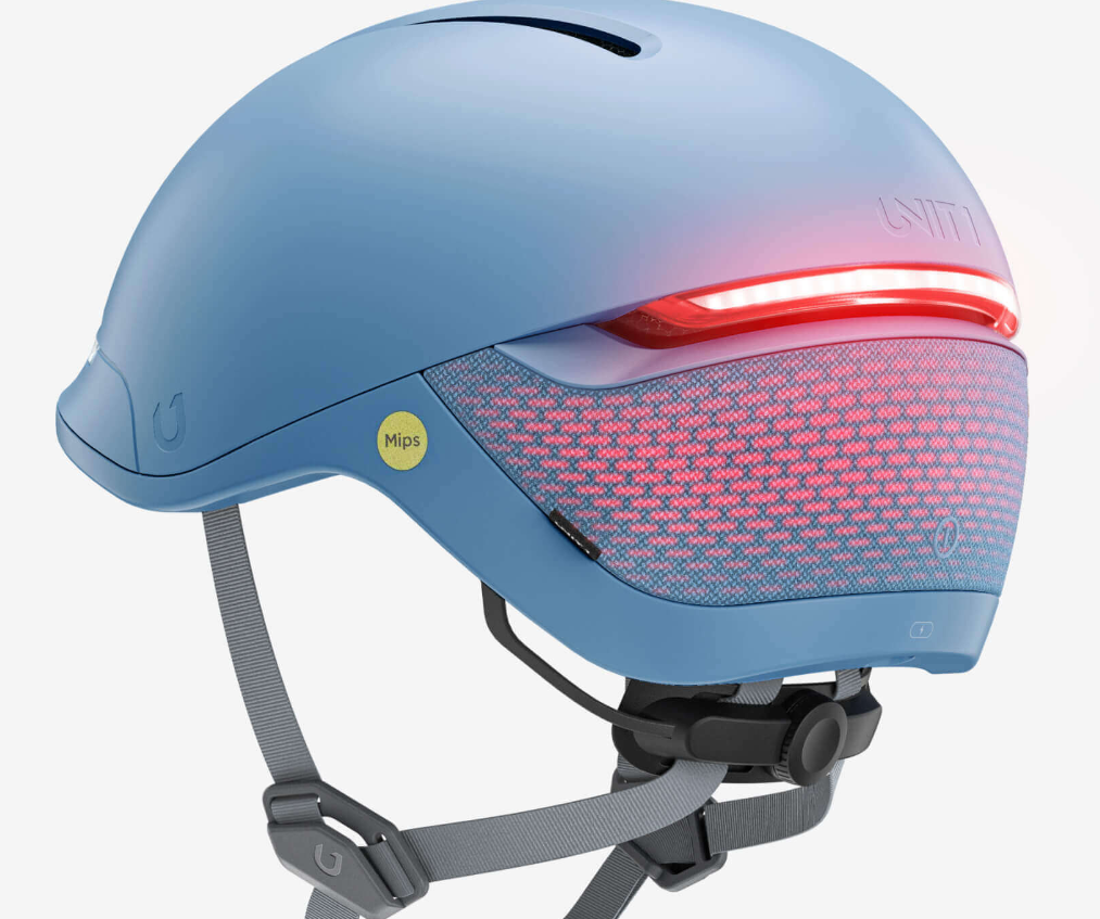 Casque de vélo intelligent "Faro" de Unit1 - Bleu