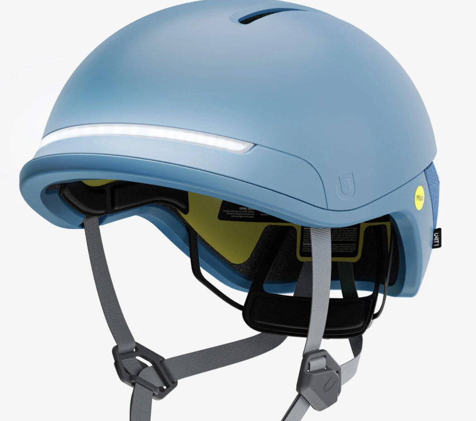 "Faro" Smart Bicycle Helmet by Unit1 - Blue