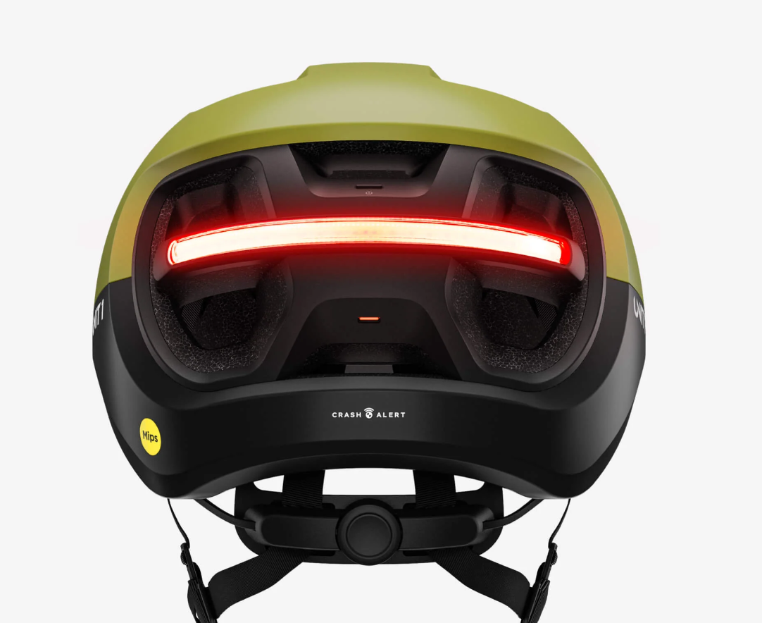 "Aura" Smart Bicycle Helmet by Unit1 - Green and Black