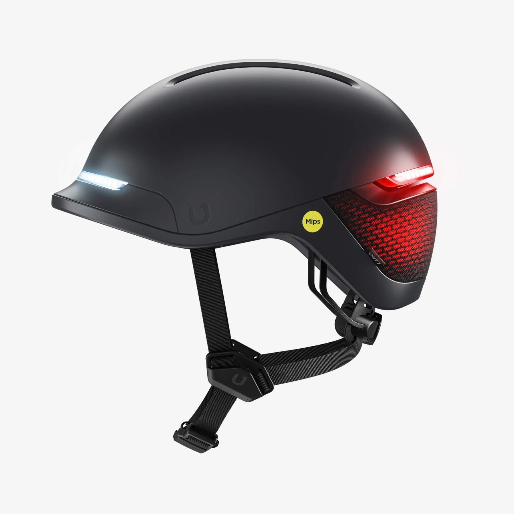 Casco de bicicleta inteligente "Faro" de Unit1 - Negro