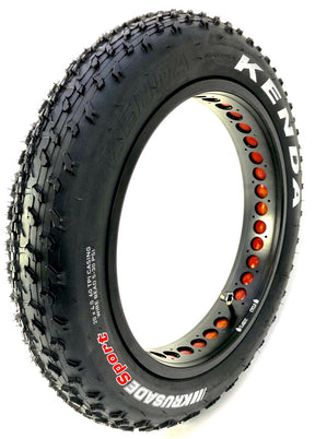 204 Kenda Krusade Extra Wide Fatbike Tire 20 x 4 inch